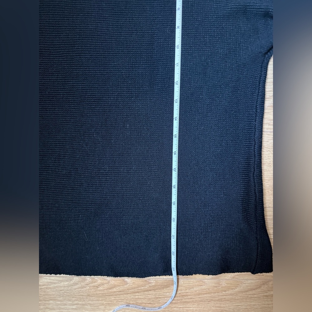 H&M Black Ribbed Knit Top - Picture 4 of 5